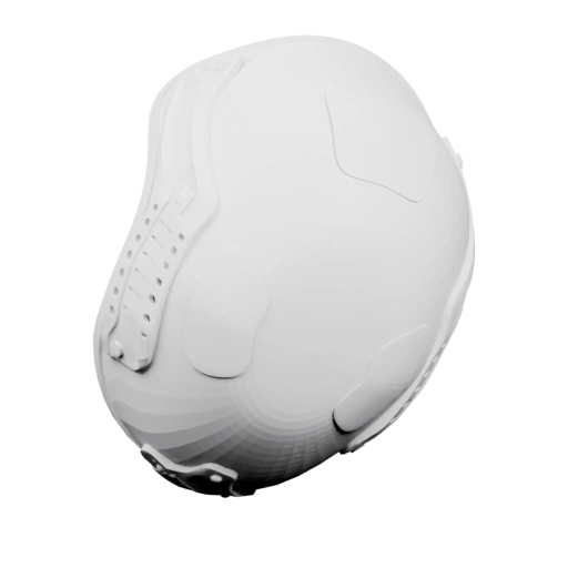 Округлая форма с вставками и застёжками для фиксации