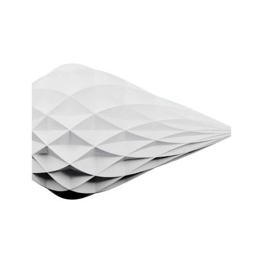 Геометрическая форма с многоугольными поверхностями и острым концом