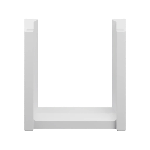 Угловой элемент с открытым проёмом и вертикальными стойками