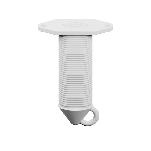 Цилиндрическая форма с рифленой поверхностью и кольцевым отверстием