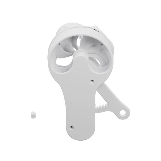 Устройство с вращающимся колесом и креплением для установки