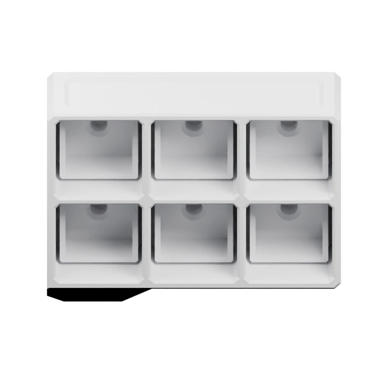 Состоит из нескольких отделений и закрывающихся частей