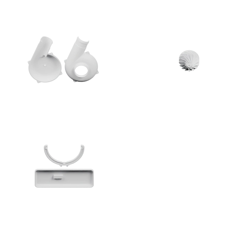 Узкий корпус с креплением и выступами для фиксации предметов