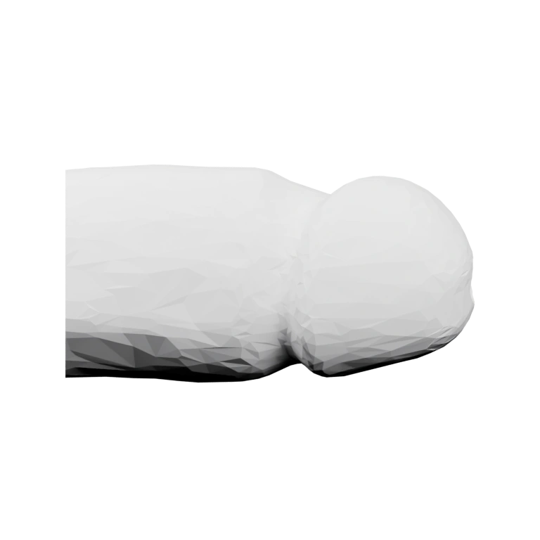 Узкая часть с резьбой на верху и вогнутым основанием