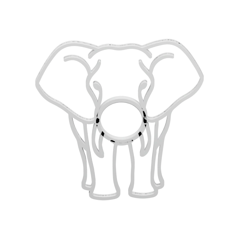 Сложная структура с отверстиями и изгибами для фиксации предметов