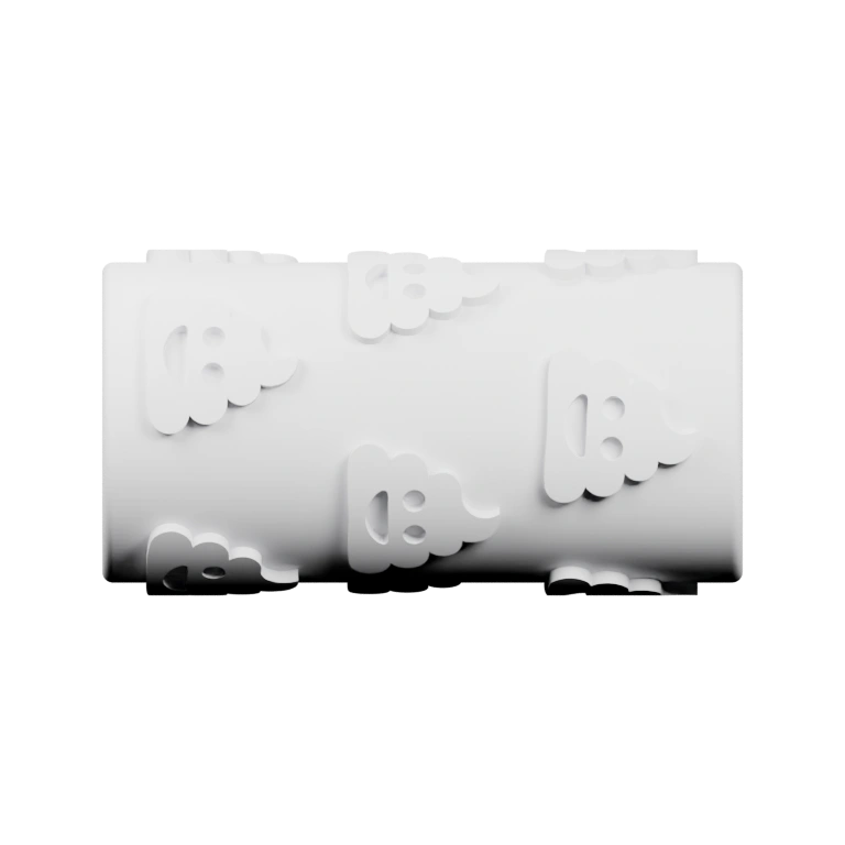 Цилиндрический элемент с выступающими эмодзи