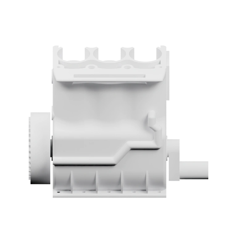 Структурированная конструкция с цилиндрами и валами