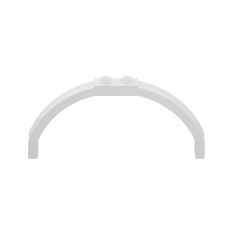 Изогнутый элемент с крепежными отверстиями и выступами для фиксации