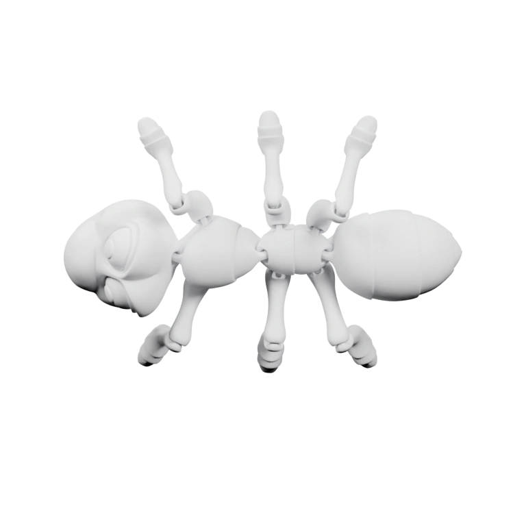 Сложная конструкция с шестью ногами и двумя усиками