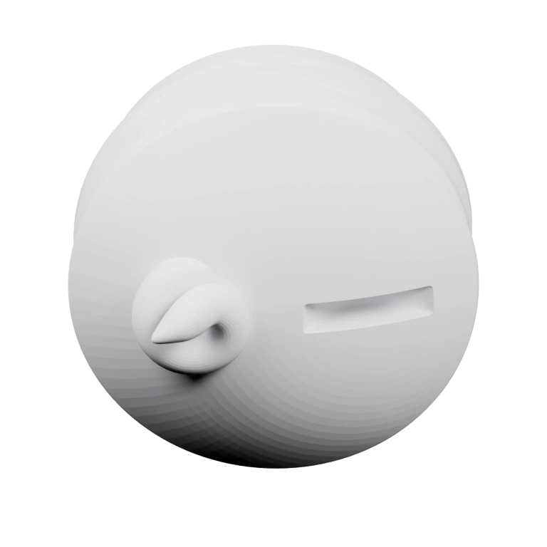 Круглая крышка с выемкой и винтовым элементом