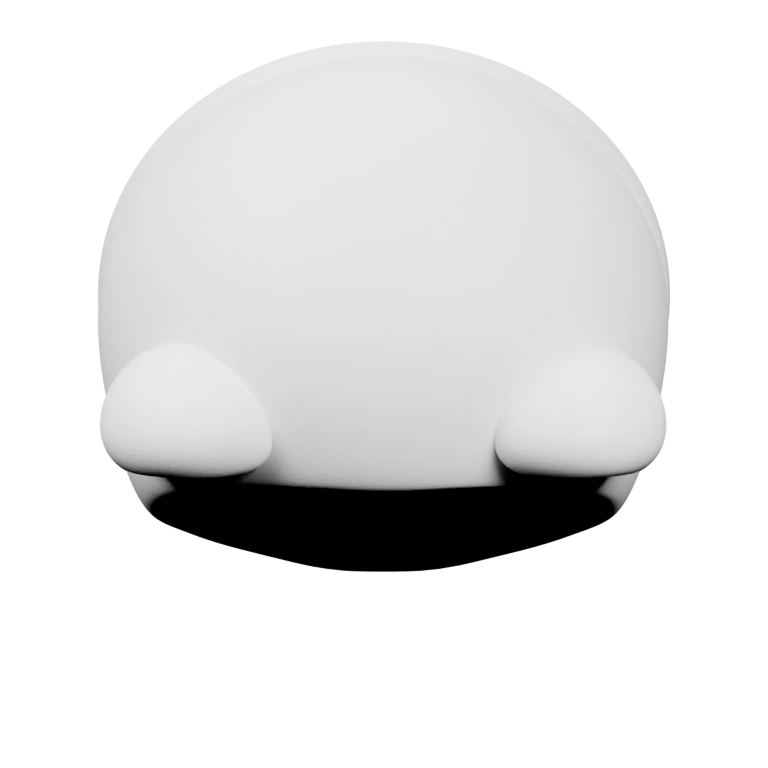 Круглая форма с двумя ушками и округлыми выступами