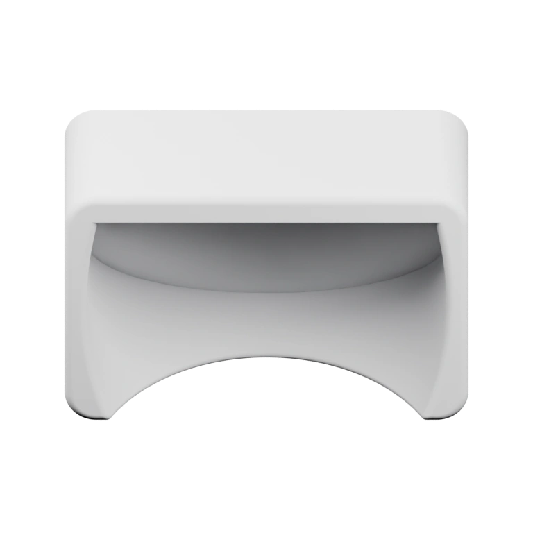 Деталь с вырезом и гладкой поверхностью