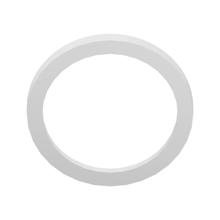 Круглый элемент с внутренней и внешней кромкой