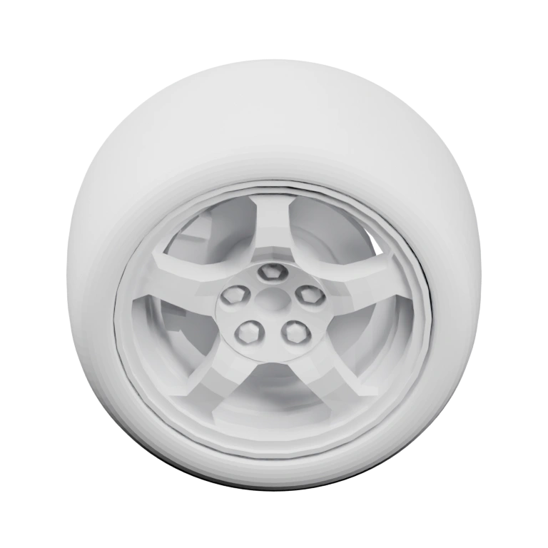 Круглая форма с внутренним диском и центральной частью