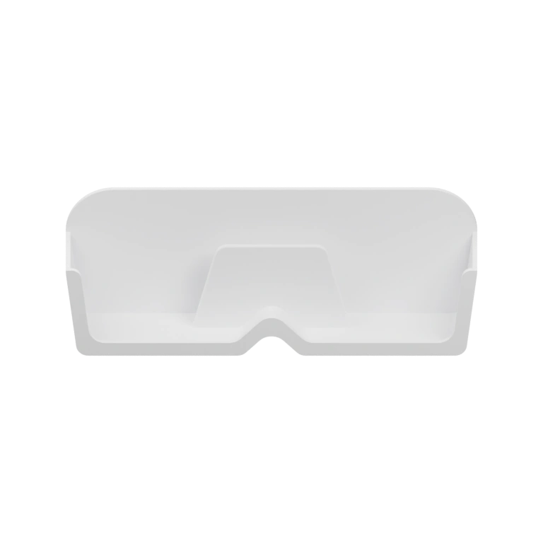 Устройство для защиты глаз с вырезом и подставкой