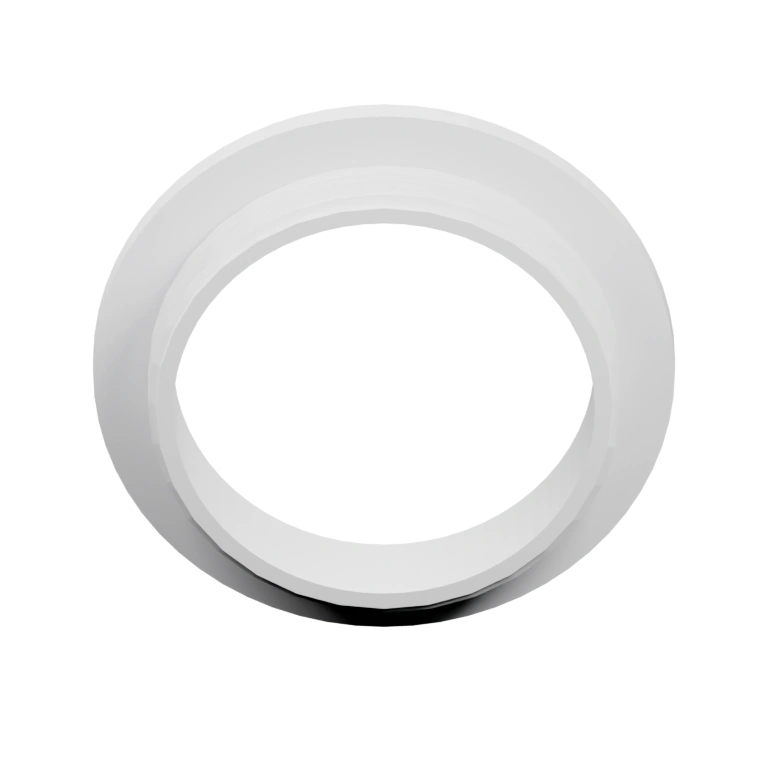 Круглая форма с внутренним отверстием и вертикальными ребрами