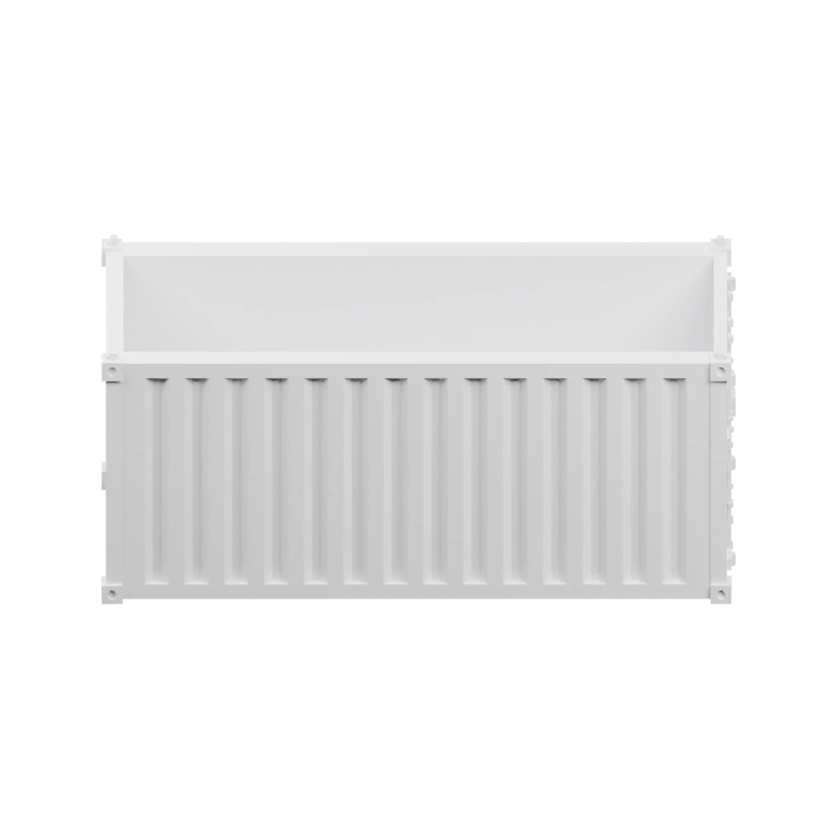 Прямоугольный, с верхней частью и нижней секцией