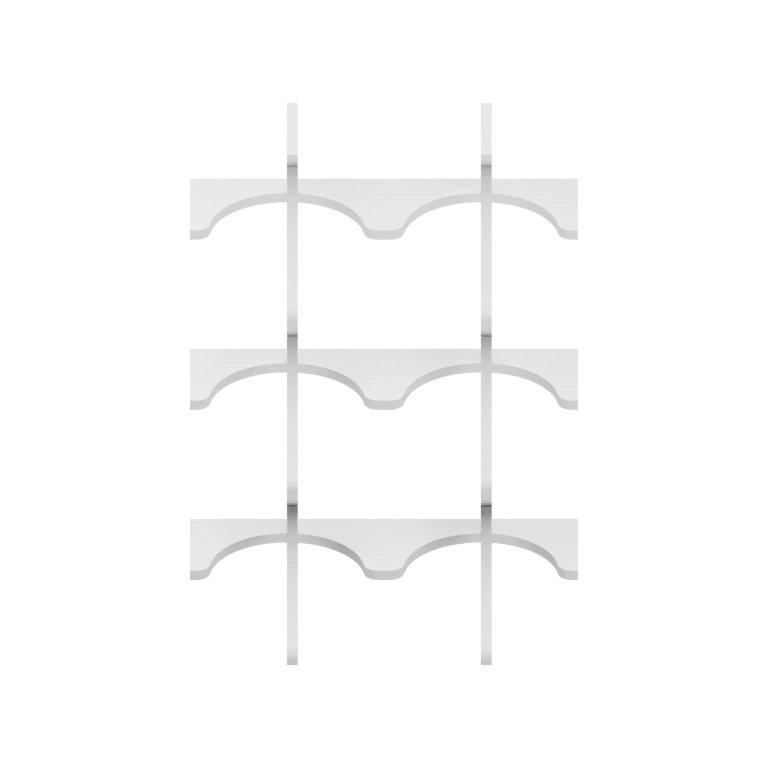 Структурированная система с горизонтальными и вертикальными элементами