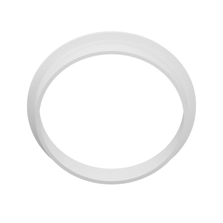 Круглое кольцо с отверстиями и прямоугольный элемент