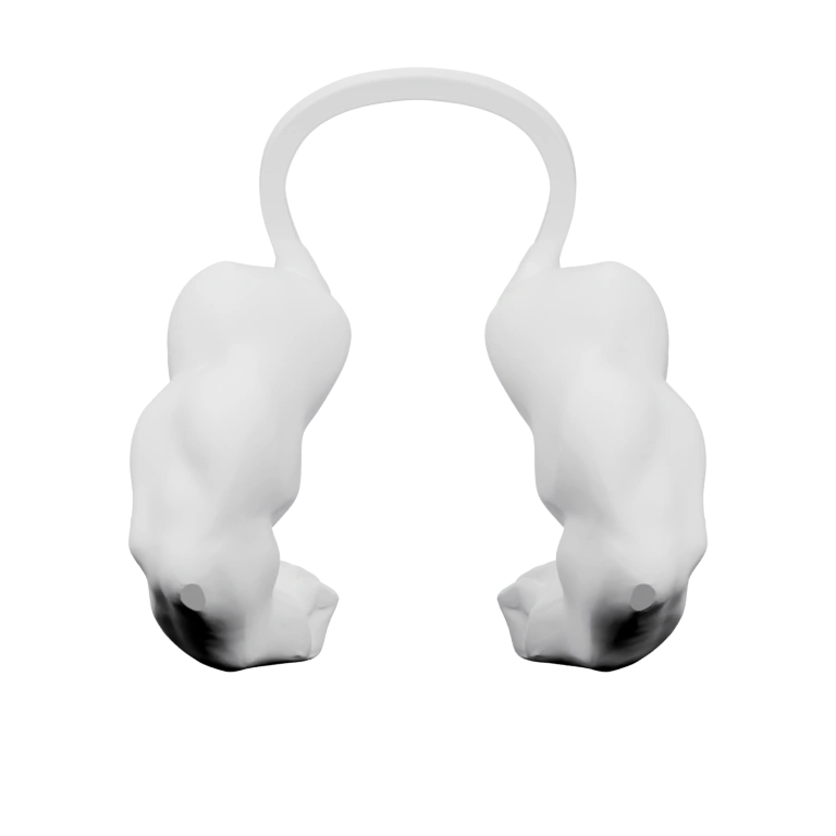 Две руки с мощными мышцами, соединённые вверху