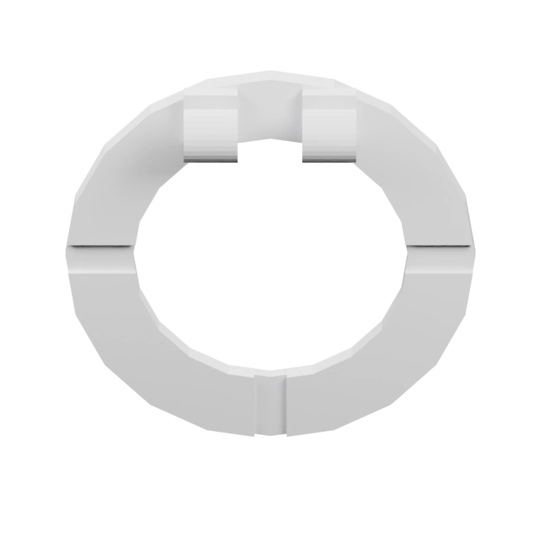 Круглая конструкция с отверстием и подвижными элементами