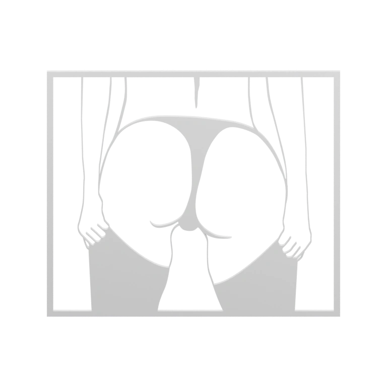 Симметричная конструкция с двумя круглыми отверстиями и перекрёстными планками