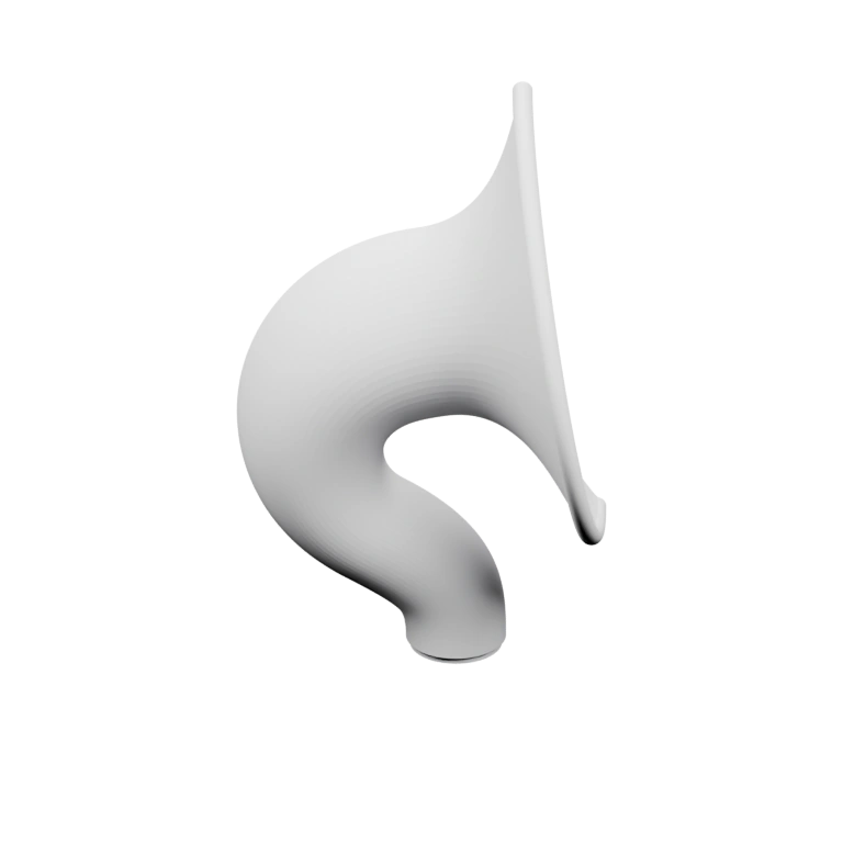 Сложная форма с изгибами и отверстиями для крепления