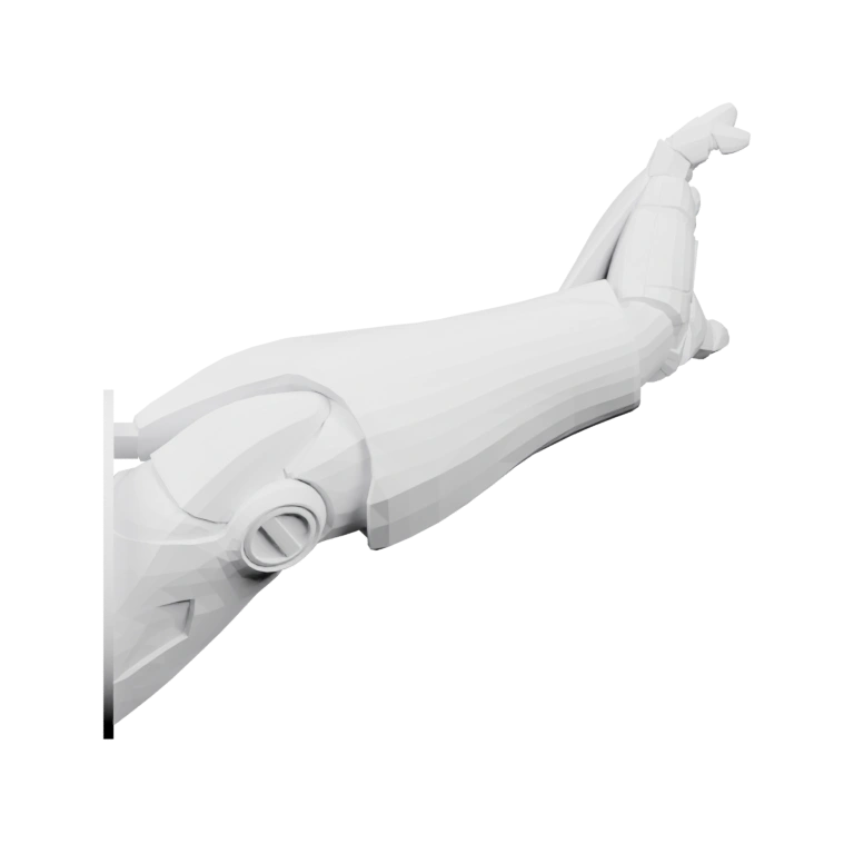 Две руки с подставками в разных положениях