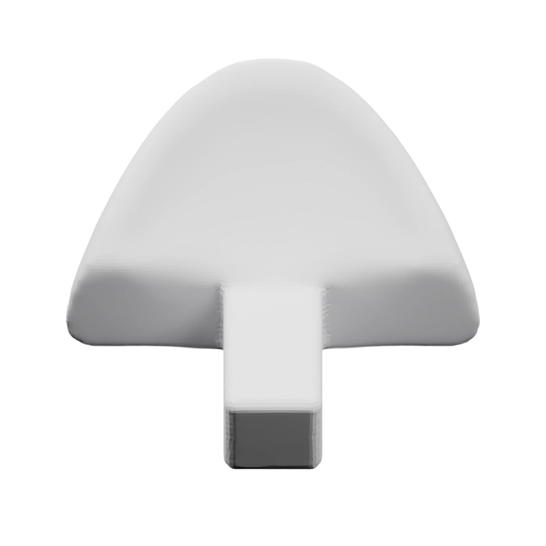 Устройство с полукруглой верхней частью и цилиндрической основой