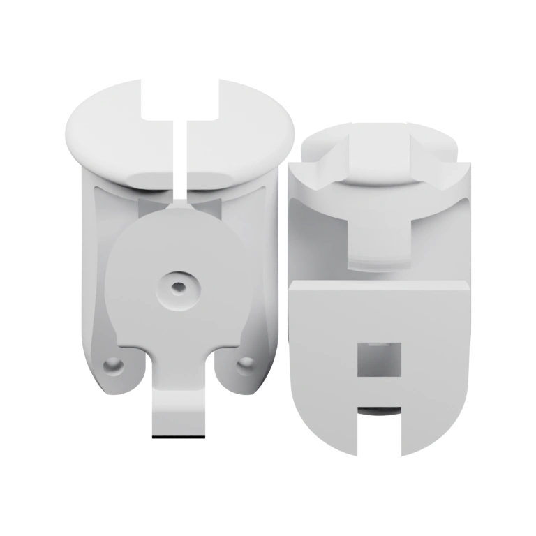 Устройство с выступами и отверстиями для крепления