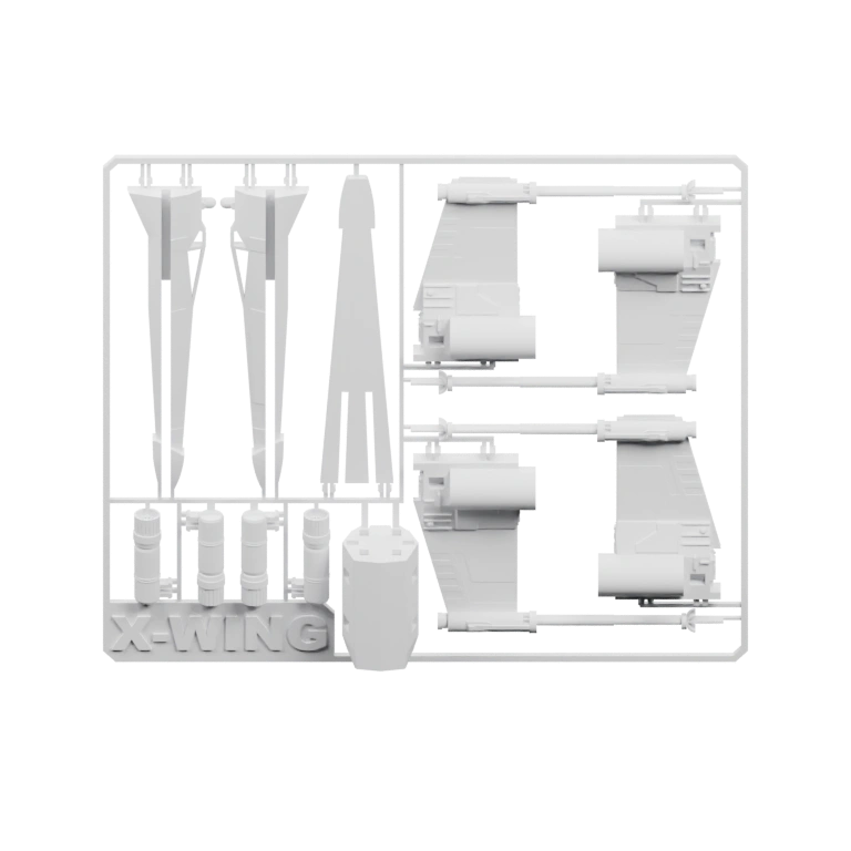 Структурированный элемент с выемками и отверстиями для сборки