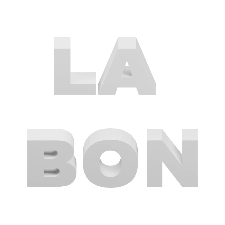 Буквы с геометрическим рельефом и текстурой, расположены на черном фоне