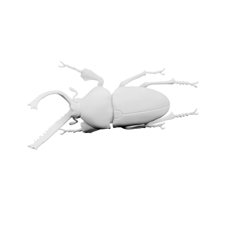 Сегментированное тело с ногами и усиками