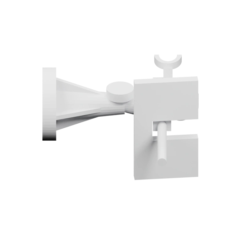 Устройство с основанием и горизонтальной осью для фиксации элементов