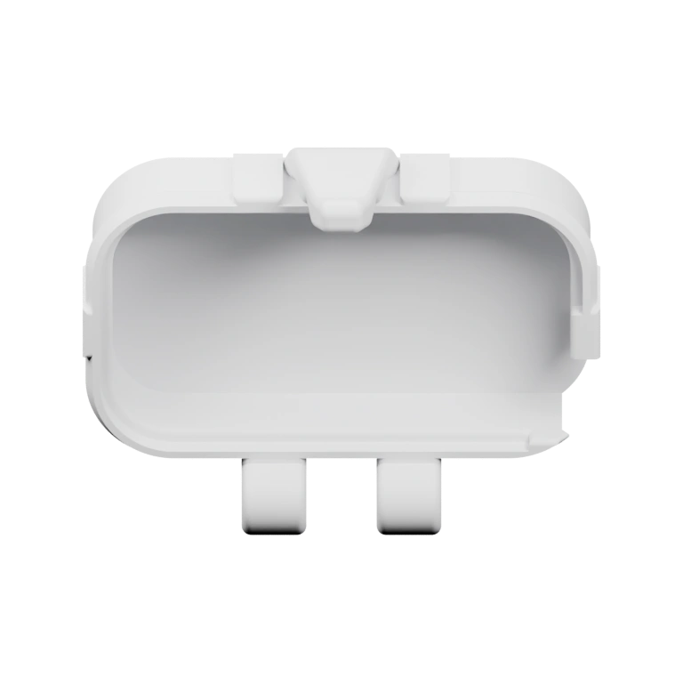 Крышка с защелками и отверстиями для крепления