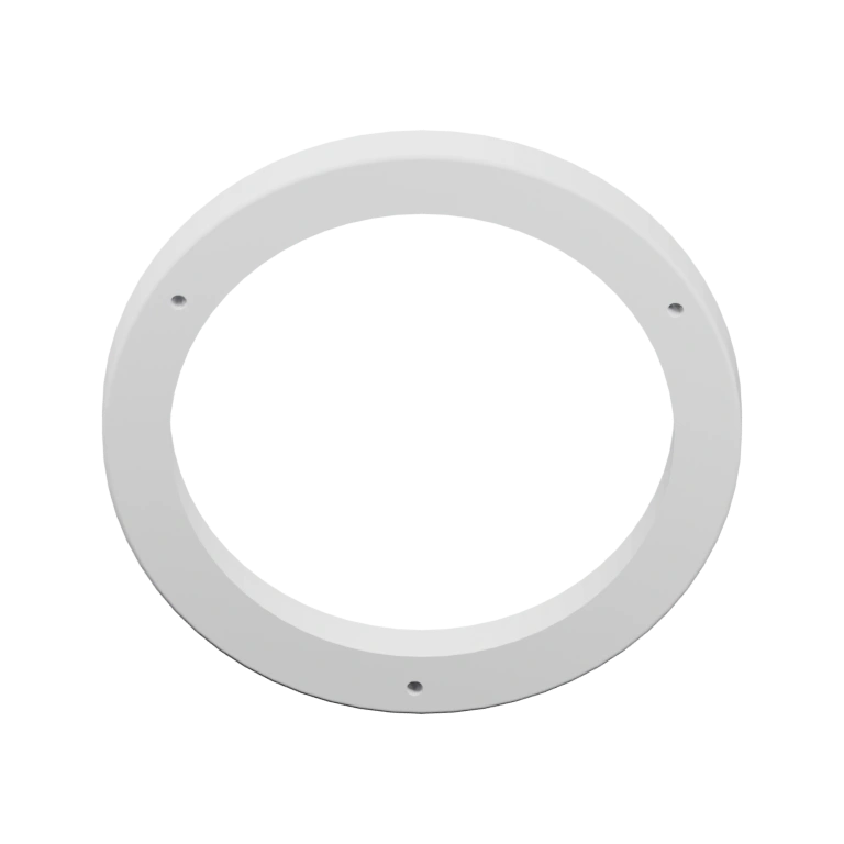 Круглое кольцо с отверстием и выемками по краю