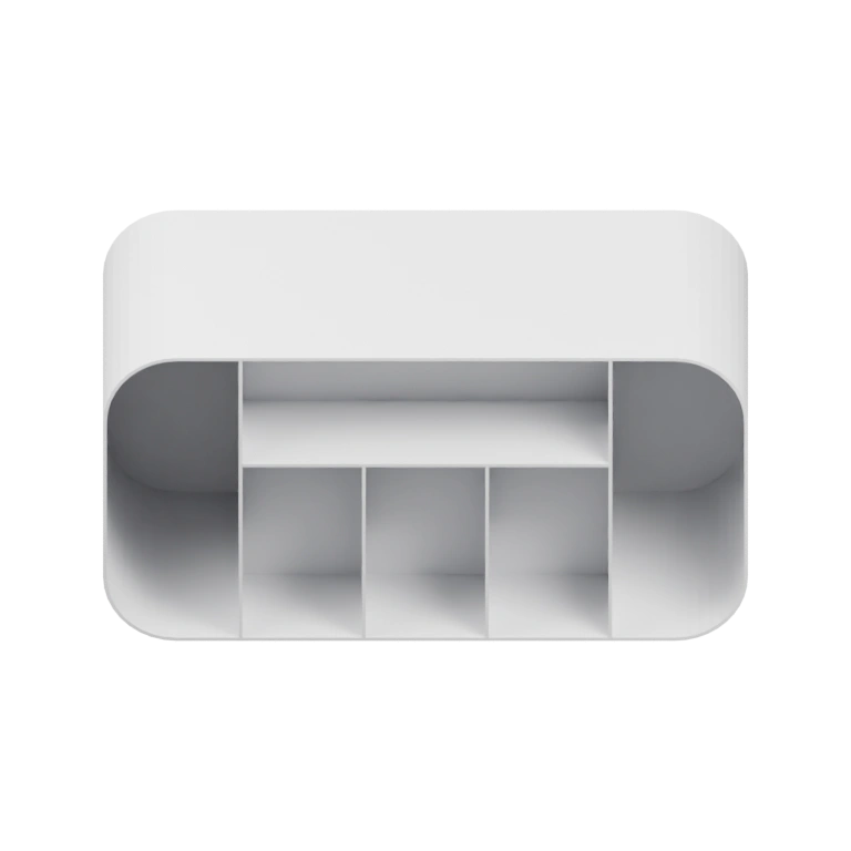 Структурированное пространство для хранения мелких предметов