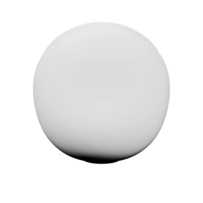 Гладкая поверхность, округлая форма, с открытым краем