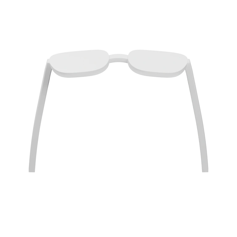 Две линзы с изогнутыми дужками и небольшими заушниками