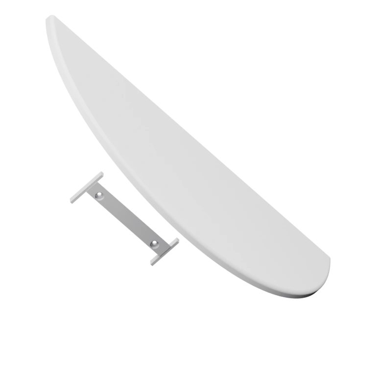 Устройство с гладкой поверхностью и подвижным креплением