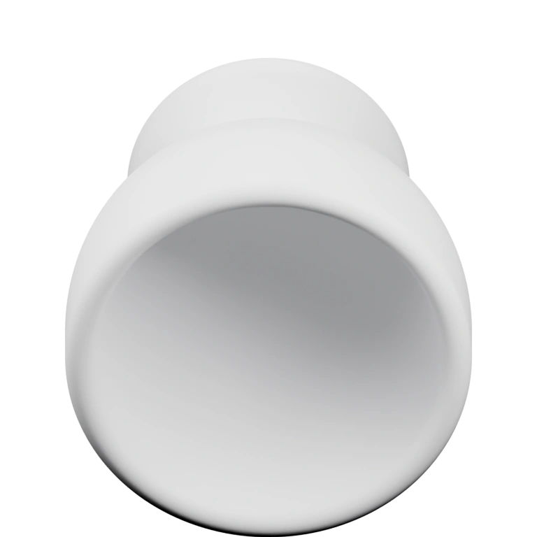 Узкий корпус с широким основанием и круглым отверстием