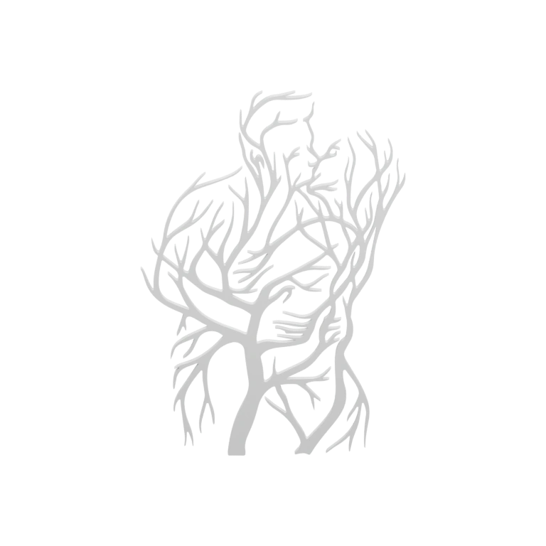 Сложная структура из переплетённых элементов, напоминающая живой организм