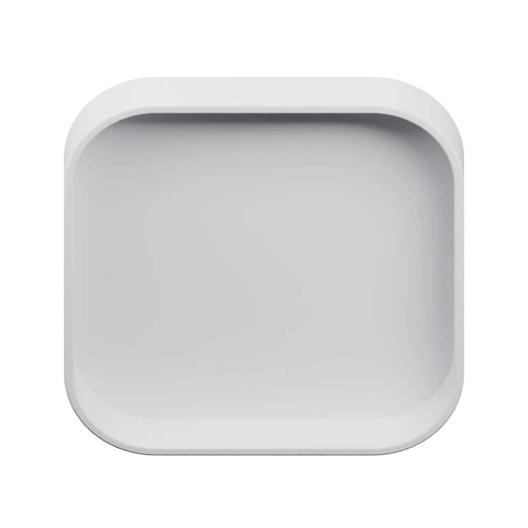 Квадратная форма с вырезом и символом ножниц