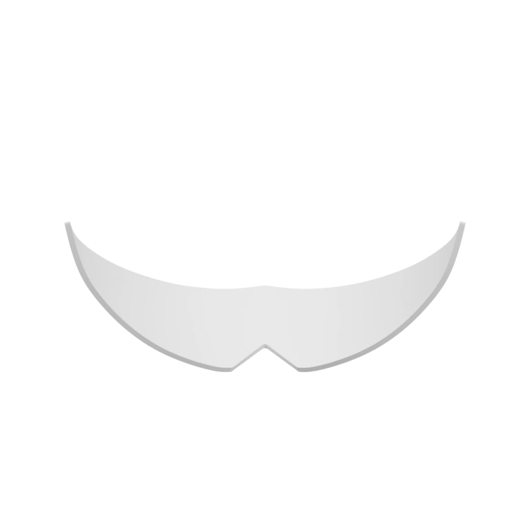 Изогнутые крылья с гладкой поверхностью и тонкими краями