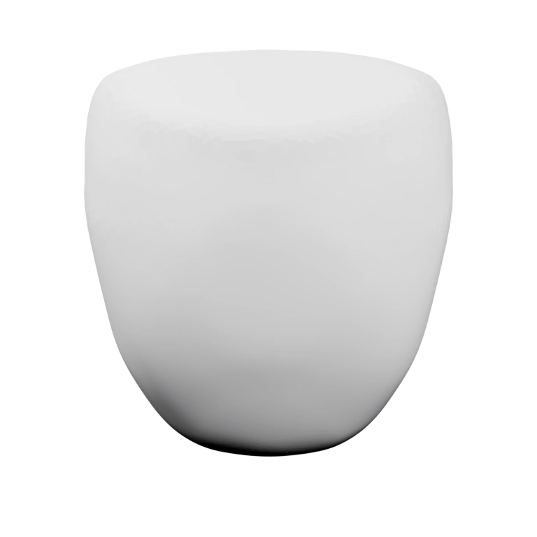 Симметричная форма с выступами на верхней части