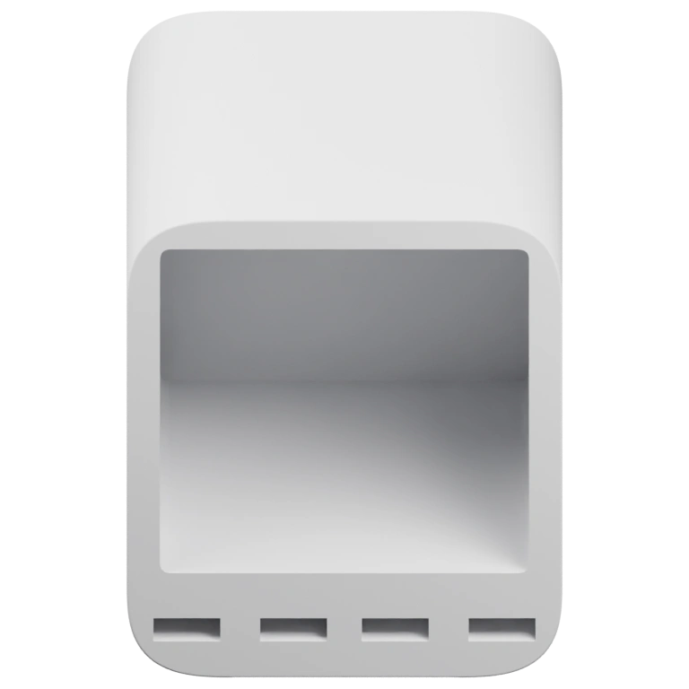 Устройство с отверстиями для вставки предметов и прозрачной вставкой