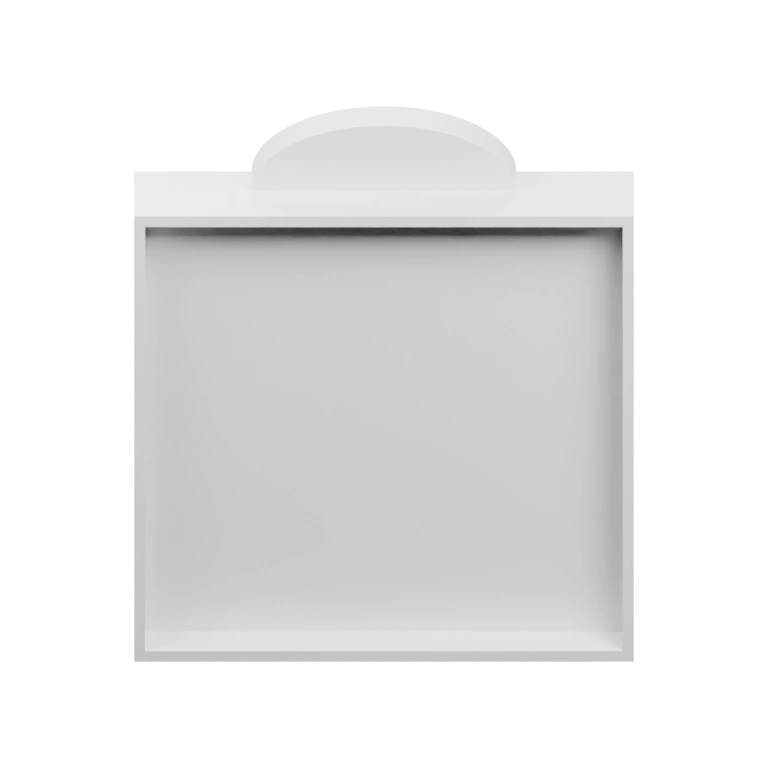 Прямоугольная форма с арочным верхом и вертикальной опорой