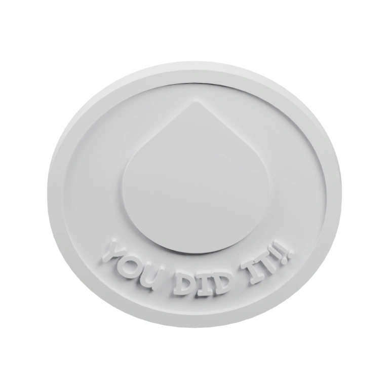 Узкая вертикальная форма с выступами на верхней части