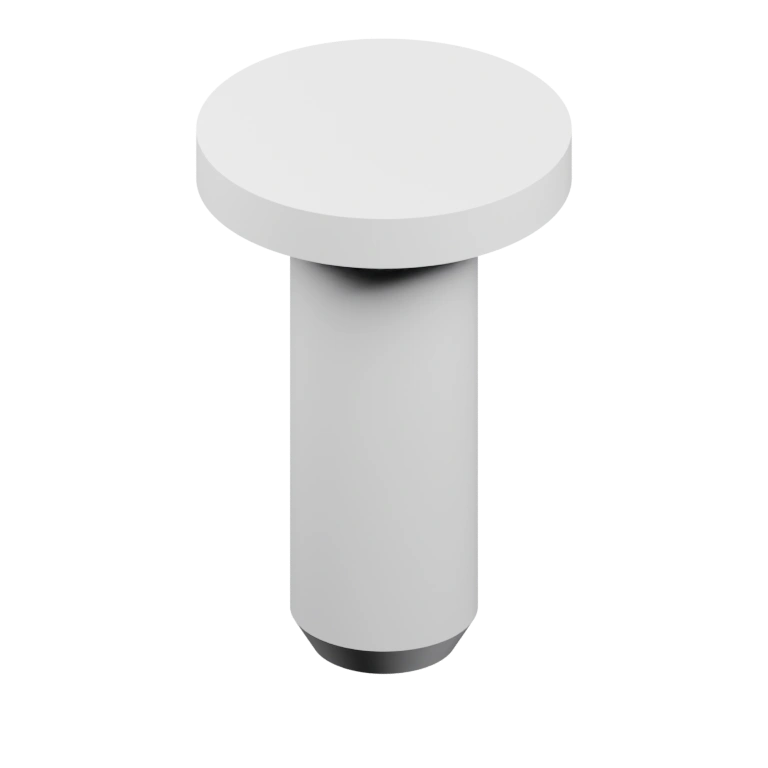 Маленькая деталь с отверстием и вырезом для крепления