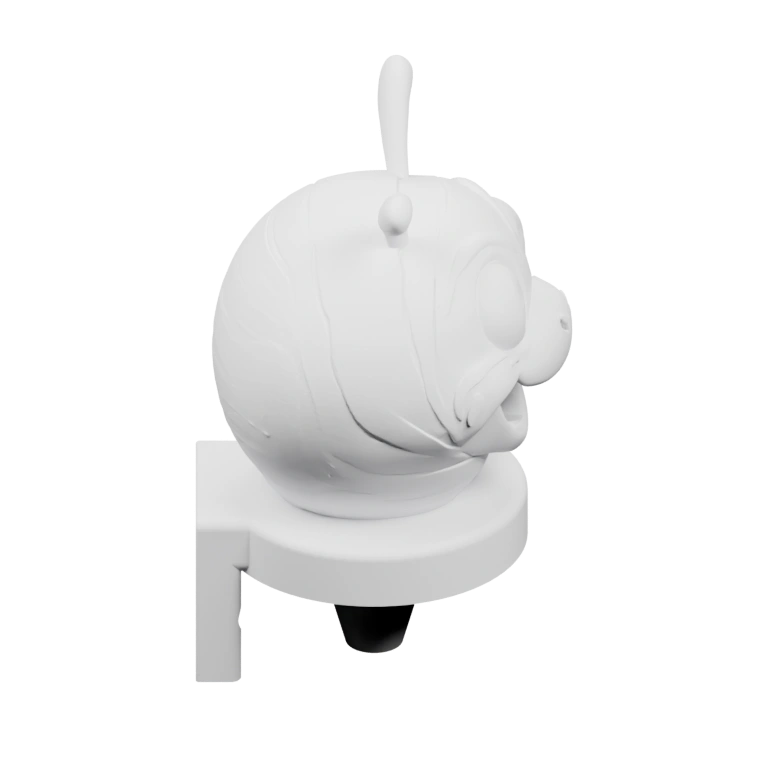 Устройство для фиксации трубки с отверстием и символом